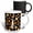 Multicolor, variant on 3drose, Funny Cute Greyhound Dog and Circle Pattern Abstract Art, 11oz Mug