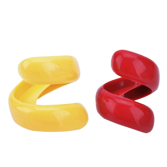 FELTECHELECTR Meat Slicers For Home 4Pcs Hot Dog Cutter BpaFree Plastic For Barbecue 1.8x0.8x1.4in