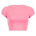 thumbnail image 3 of Women's Casual Printing Shirts Round Neck Short Sleeve Polyester for Summer Outings, 3 of 3