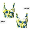 thumbnail image 5 of Naloa Lilies Flowers Sports Bras for Women, High Support Bra with Removable Pads, Comfortable - X-Large, 5 of 9