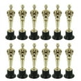 thumbnail image 1 of 12 Pcs Statuette Oscar, Récompense les Gagnants, Trophées Magnifiques en Cérémonies, 1 of 5