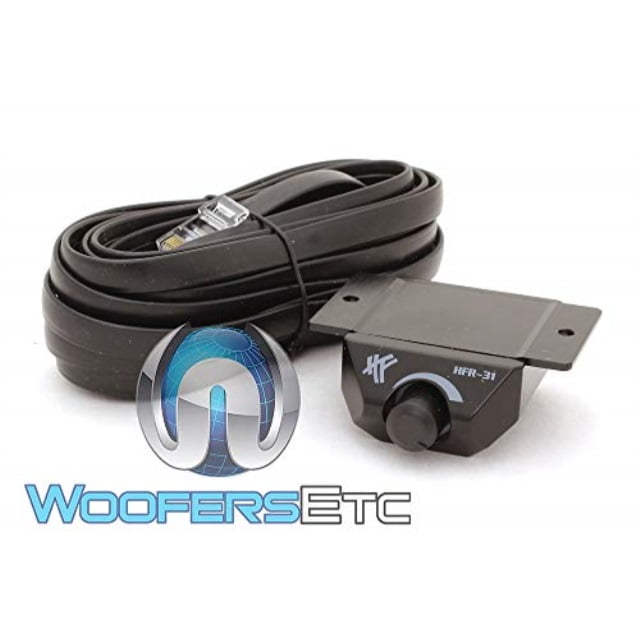 hifonics hfr31 bass gain knob level remote control and wire for select