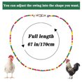 thumbnail image 1 of Percha de pollo, soporte de madera para pollo, juguete para gallinas, columpio de pollo hecho a mano, soporte de percha para pájaros, juguete, 1 of 5