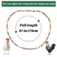 thumbnail image 4 of Percha de pollo, soporte de madera para pollo, juguete para gallinas, columpio de pollo hecho a mano, soporte de percha para pájaros, juguete, 4 of 7
