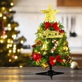 thumbnail image 4 of Mini árbol de Navidad artificial de 30 cm, novedad, árboles de Navidad, suministros para festivales, 4 of 6
