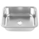 thumbnail image 5 of Fregadero RV cuadrado de 345x245x136mm, lavabo empotrado de acero inoxidable 304 con drenaje de 40mm para autocaravana, yate y barco, 5 of 12
