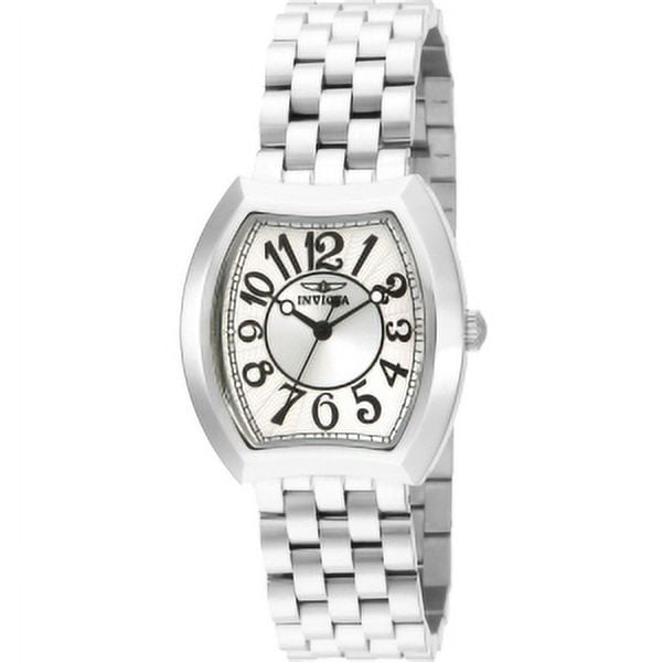 15038 Women's Angel Stainless Steel Silver-Tone Dial Watch