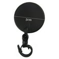 thumbnail image 4 of Modern Tech Black Bicycle Rearview Mirror - 5cm Wide-Angle Convex Stainless Steel Lens, 360° Rotatable Silicone Handle, Portable Lightweight Design for Mountain Bikes & Road Cycles, Easy, 4 of 6