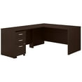thumbnail image 2 of Series C 60W L Shaped Desk with Drawers in Mocha Cherry - Engineered Wood, 2 of 7