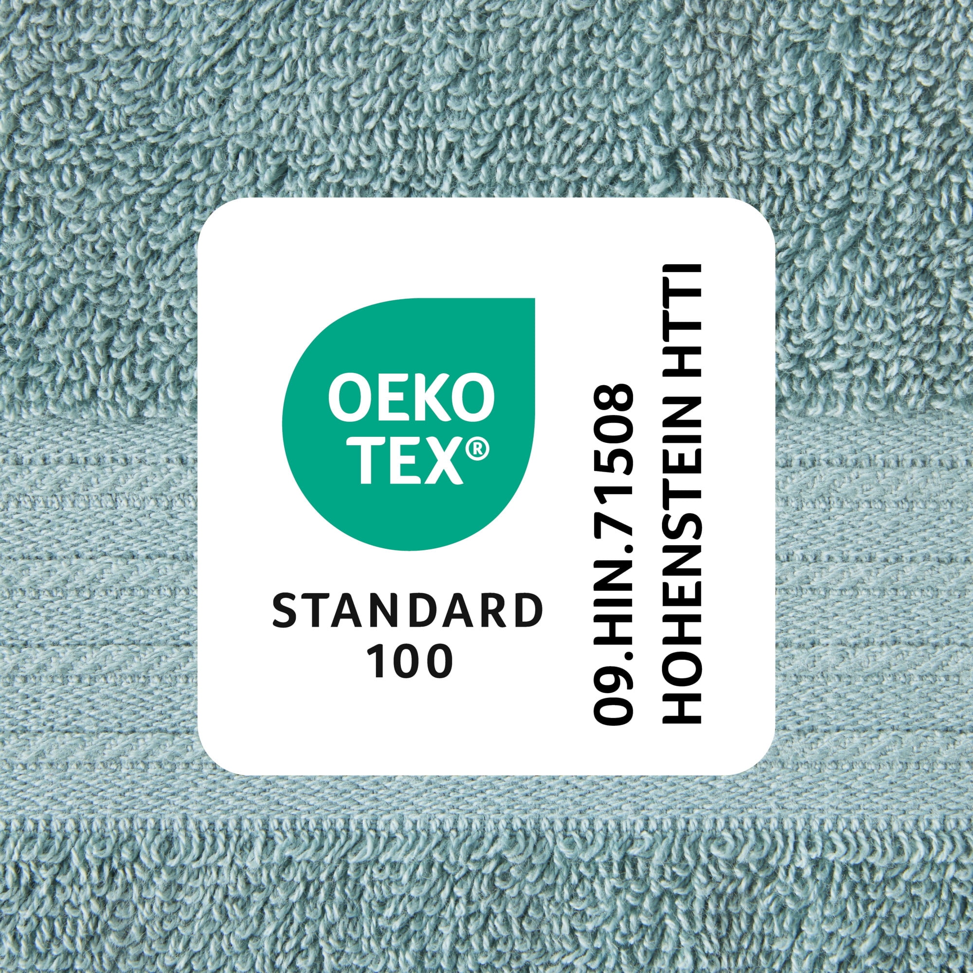 TOWN & COUNTRY EVERYDAY 4-Piece Solid Dobby Border Bath Towel Set, 30"x58", 100% Cotton, Plush & Absorbent 650GSM, Aqua Blue