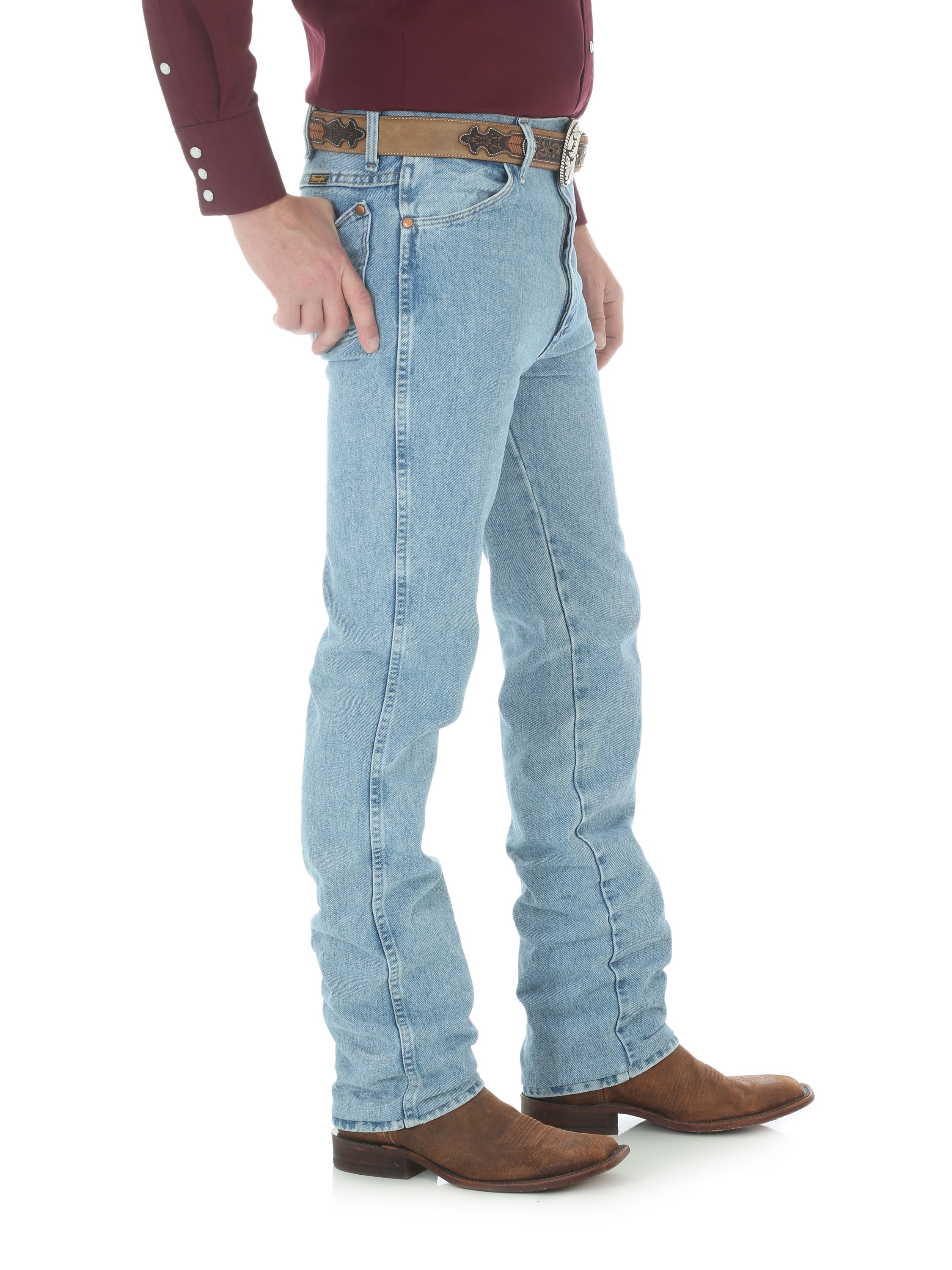 Wrangler Men's Western Cowboy Cut Slim Fit Jean - Antique Wash - image 2 of 3