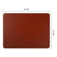 thumbnail image 4 of Unique Bargains Set of 6 Silicone Placemats for Kitchen Dining Table Decor Brown, 4 of 7