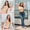 thumbnail image 4 of SHARPDEZI Bodysuits For Women Tummy Control Shapewear Slimming Sculpting Tank Tops Body Shaper Butt Lifter, 4 of 5