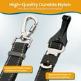thumbnail image 5 of Pawbee Elastic Dog Seat Belts for Cars, Pet Safety Harness, Adjustable Nylon Bungee, 2-Pack, 5 of 8