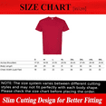 thumbnail image 5 of Hanes Essential T-Shirt, 100% Cotton Short Sleeve Mens Tee, DIY and Arts And Crafts, Wow Pink, 2XL, 5 of 5