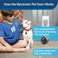 thumbnail image 3 of PetSafe Electronic Pet Door, Large, 3 of 8