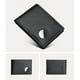 thumbnail image 2 of Cartera Para Hombre Cartera Para Hombre Monedero de piel auténtica con etiqueta de aire para hombre, antipérdida, para regalo de padre (negro), 2 of 8