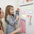 thumbnail image 4 of 54-pack whiteboardmagneter, 9 färger - 29 x 79 mm - skrivbar magnet Y, 4 of 5
