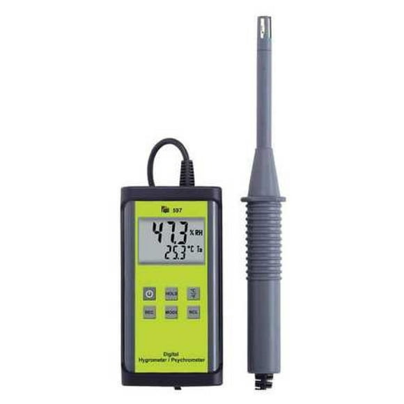 TPI 597C1 Digital Humidity/Psychrometer with Metal case