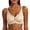 Beige, variant on Scalloped Floral Lace Deep‑V Bra for Women Thin Breathable Elegant Daily‑Date Fashion Undergarment