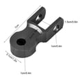 thumbnail image 3 of 2PCs Moto Riser Arrière 5cm Dispositif de Rehaussement Pad pour Châssis, 3 of 8