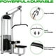 thumbnail image 3 of Barra desplegable con mango de goma, accesorio para máquina de cable, gimnasios en casa para ejercicio y fitness para la construcción de músculos, ejercicios de tríceps, músculos de la espalda, entre Namotu CZYD-HY123, 3 of 7