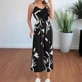 thumbnail image 5 of ZZwxWA Jumpsuits for Women Plus Size Women Ladies Summer Sleeveless Backless Loose Long Playsuits Rompers Jumpsuit Jumpsuits for Women Casual up to 50% Off, 5 of 7