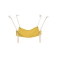 thumbnail image 2 of Breathable Cotton Linen Cat Hammock for Cages – Tassel Style Hanging Swing Bed,Solid Color Cozy Nest for Kittens & Small Pets,Full Color Collection, 2 of 5