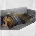 thumbnail image 6 of Global Warming Soft Flannel Fleece Blanket, Earthy Toned Composition with Cracked World Environmental Message Disaster, Cozy Plush for Indoor and Outdoor Use, 60" x 80", Multicolor, by Ambesonne, 6 of 6