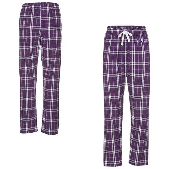 Women's Boxercraft  Purple TCU Horned Frogs Haley Flannel Pants