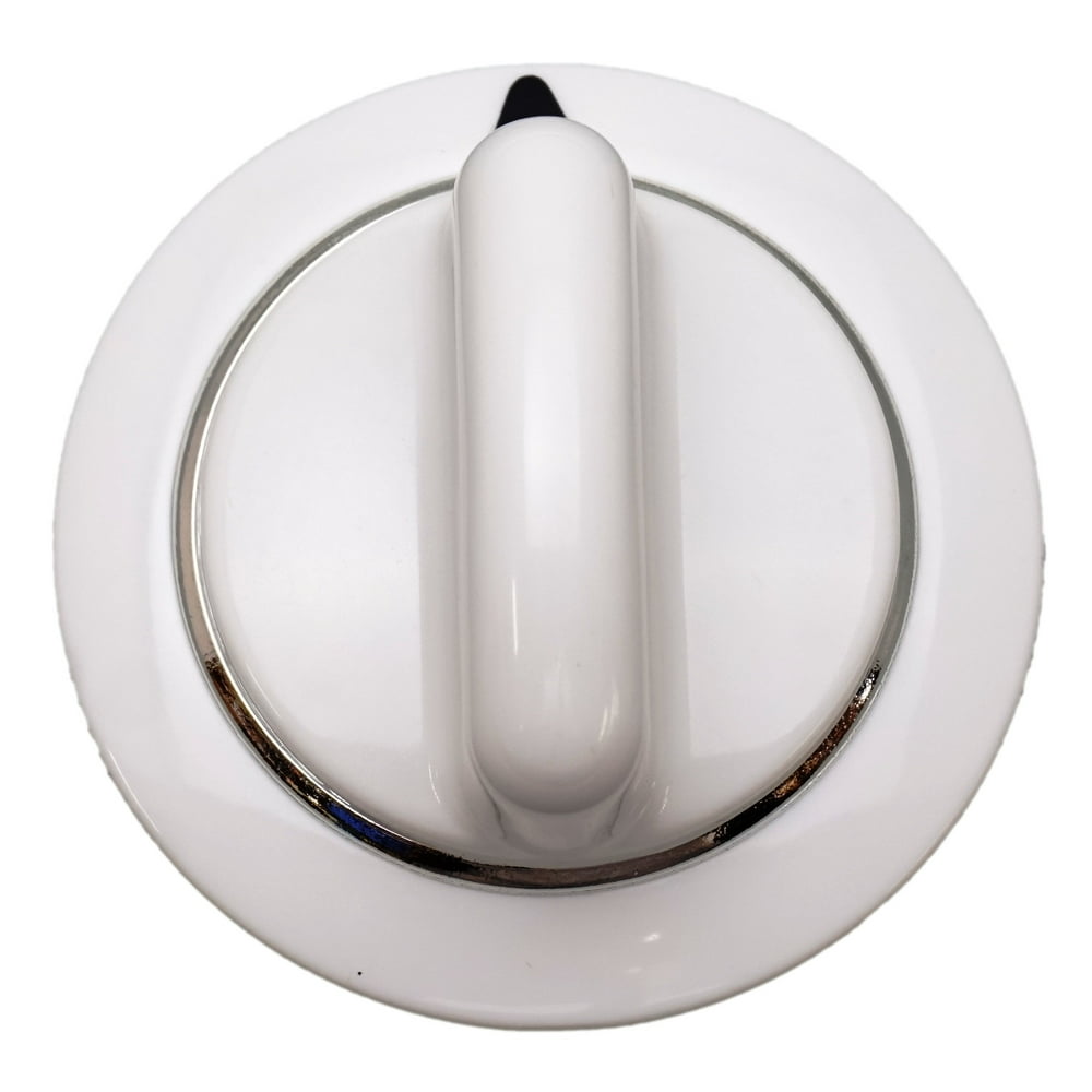 Dryer Knob, White, for General Electric, Hotpoint AP3995088, PS1482197