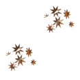 thumbnail image 2 of Decoraciones de estrellas Toystoory para el hogar 1 Juego Color Dorado plateado, 2 of 6