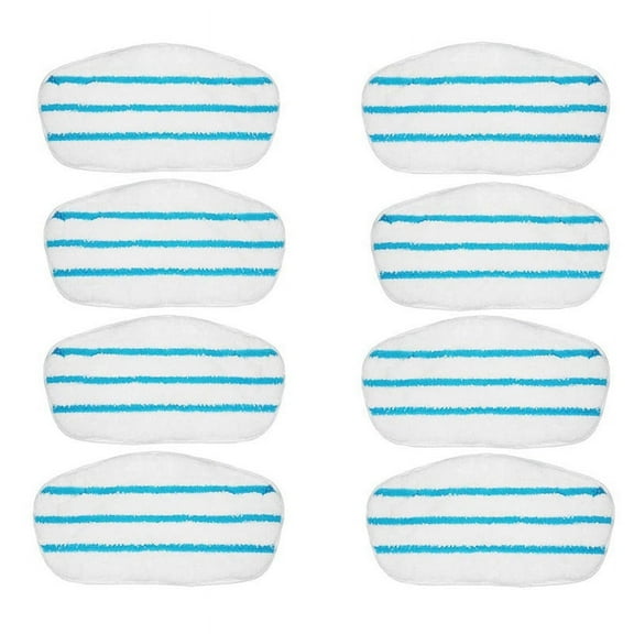 PureSteam Microfiber Steam Mop Pads for PureSteam ThermaPro 211 (8 Pack)