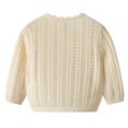 thumbnail image 5 of Tigivemen Girls Cozy Pullover Sweater Dressy Lightweight Knitted Cardigan Sweaters Size 5-6 Years, 5 of 5