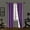 Purple, variant on 2 PANELS SILK BLACKOUT THERMAL GROMMET FOAM LINED WINDOW CURTAIN DRAPE NOA