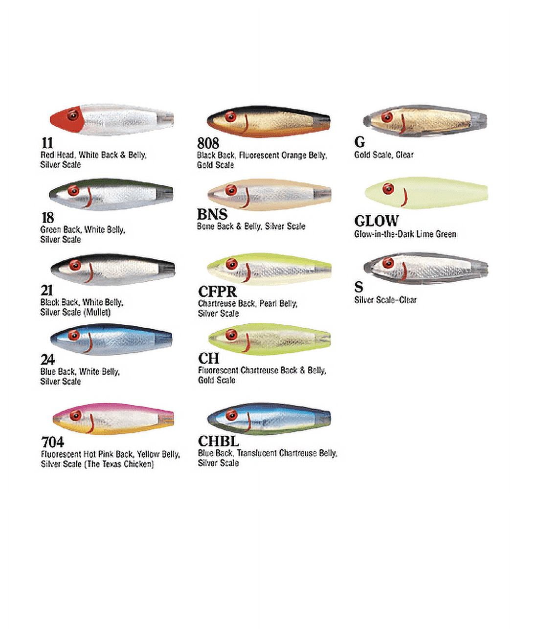MirrOlure Catch 2000 Fishing Lure, Chartreuse & Silver, 1/2 oz
