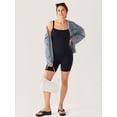 thumbnail image 5 of Maternity Bodysuit Shorts Pregnancy Jumpsuit Sleeveless Tank Top Romper Shapewear Padded, 5 of 5