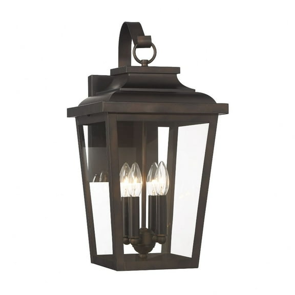 72173-189-C-Minka Lavery-Irvington Manor - 4 Light Outdoor Wall Mount-20.75 Inches Tall and 10.5 Inches Wide