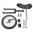 thumbnail image 6 of Height Adjustable Unicycle, 16 Inch Wheel Monocycle for Balance Exercise, Easy Assembly Singe Wheel Cycle for Circus Performance, Outdoor Fitness (Black), 6 of 9