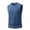 #0344-Blue, variant on Men Quick Dry Grid Texture Athletic Tank Top Crew Neck Sleeveless Breathable Workout Running Sports Casual Vest Green XL Gift