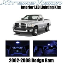 XtremeVision Interior LED for Dodge Ram 2002-2008 10 pcs Blue Interior LED Kit   Installation Tool