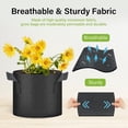 thumbnail image 6 of 10 Pack 7 Gallon Garden Bags Plant Grow Bags with Durable Handles for Garden Indoor Outdoor, 6 of 8
