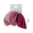 thumbnail image 6 of Dbuoem 4 Pcs Hair Rope Thickened Widened High Elastic Hair Ties Ponytail Holders Soft Hair Accessories, 6 of 8