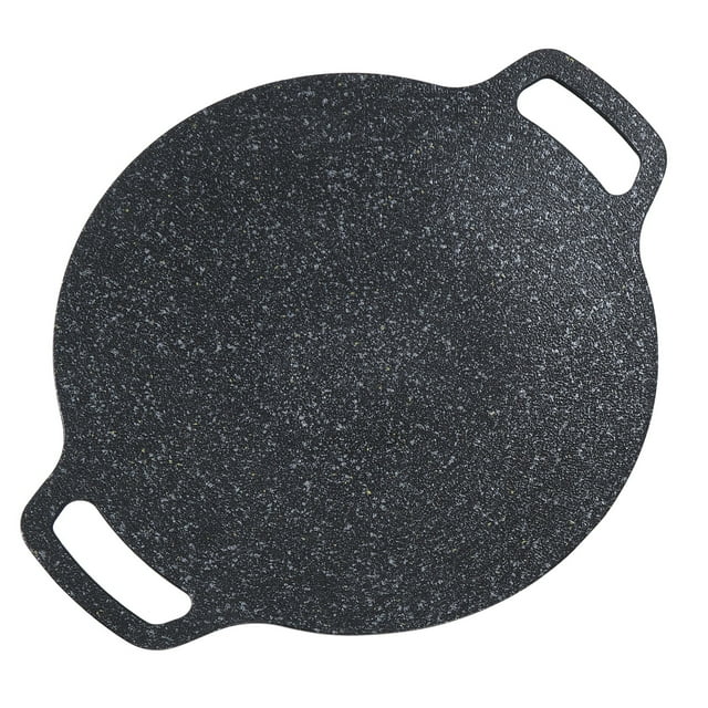 Parrilla coreana de aluminio para barbacoa, parrilla redonda de estilo coreano, parrilla coreana, placa redonda universal para barbacoa coreana, diseñada para la perfección