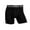 Black, variant on FYEGRE Washable & Reusable Urinary Incontinence Cotton Boxer Brief Underwear for Men Grey XXXXXL