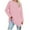 Pink, variant on TKLPEHG Long Sleeve Tops for Women Crew Neck Basic Tunic Tops Casual Fall Tops Comfy Loose Fashion Solid Color Lightweight Blouses Pullover (Beige,S)