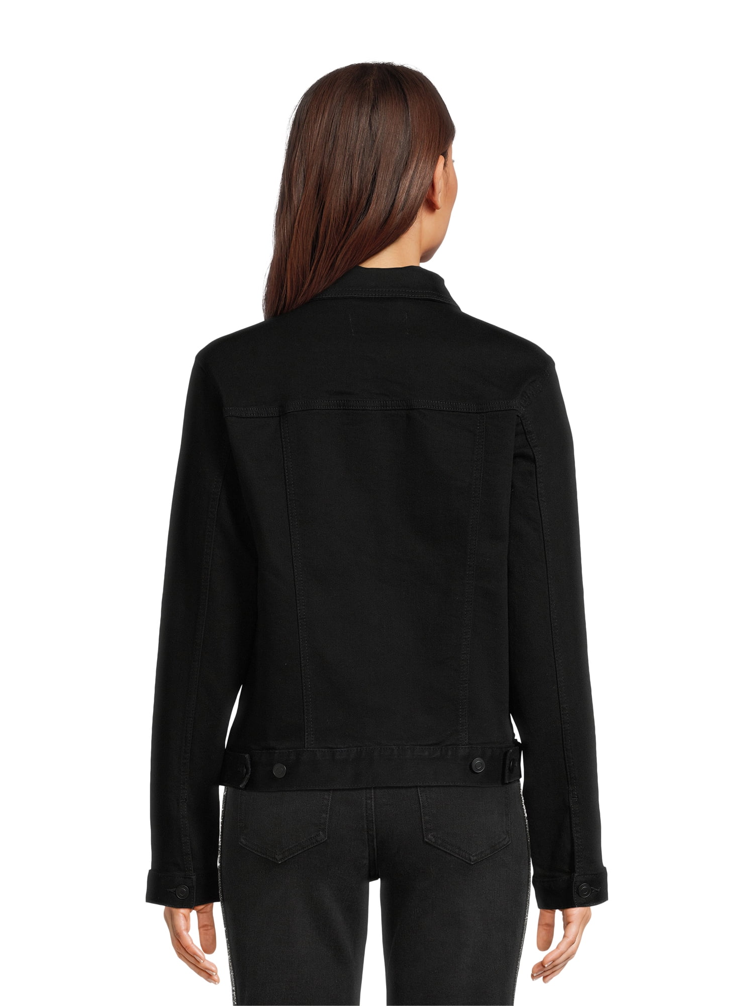 Time and Tru Women's and Women's Plus Denim Jacket, Sizes XS-4X