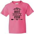 thumbnail image 3 of Inktastic Best Niece Ever from Aunt Youth T-Shirt, 3 of 5