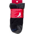 thumbnail image 3 of MediPeds Adult Men's NanoGLIDE® Quarter Cushion Casual Socks, X-Large, 4-Pack, 3 of 3