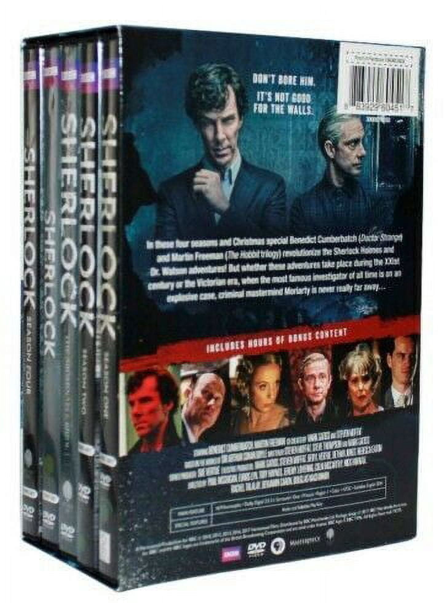 Sherlock Complete Series 1-4 + Abominable Bride TV Box Set: Full